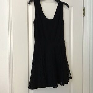 (Like New) Black Lace Mini Dress